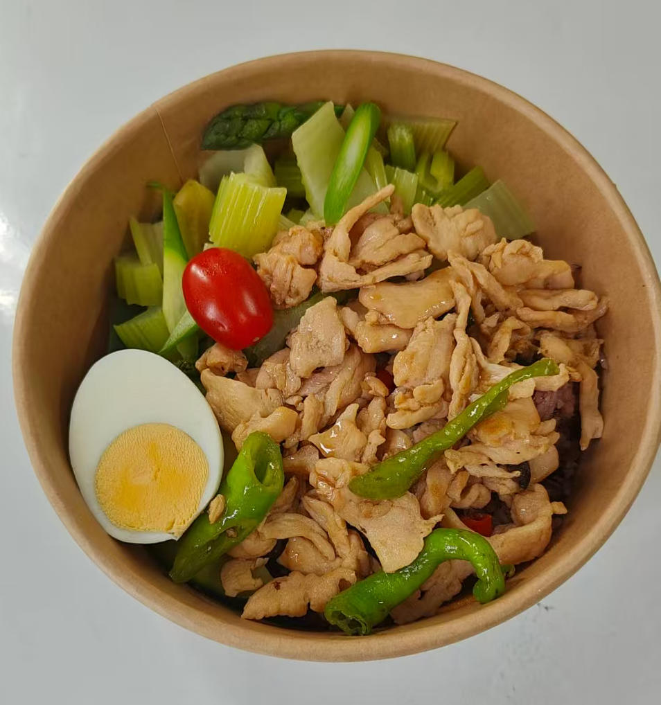 【周一A餐】小炒鸡胸肉能量碗