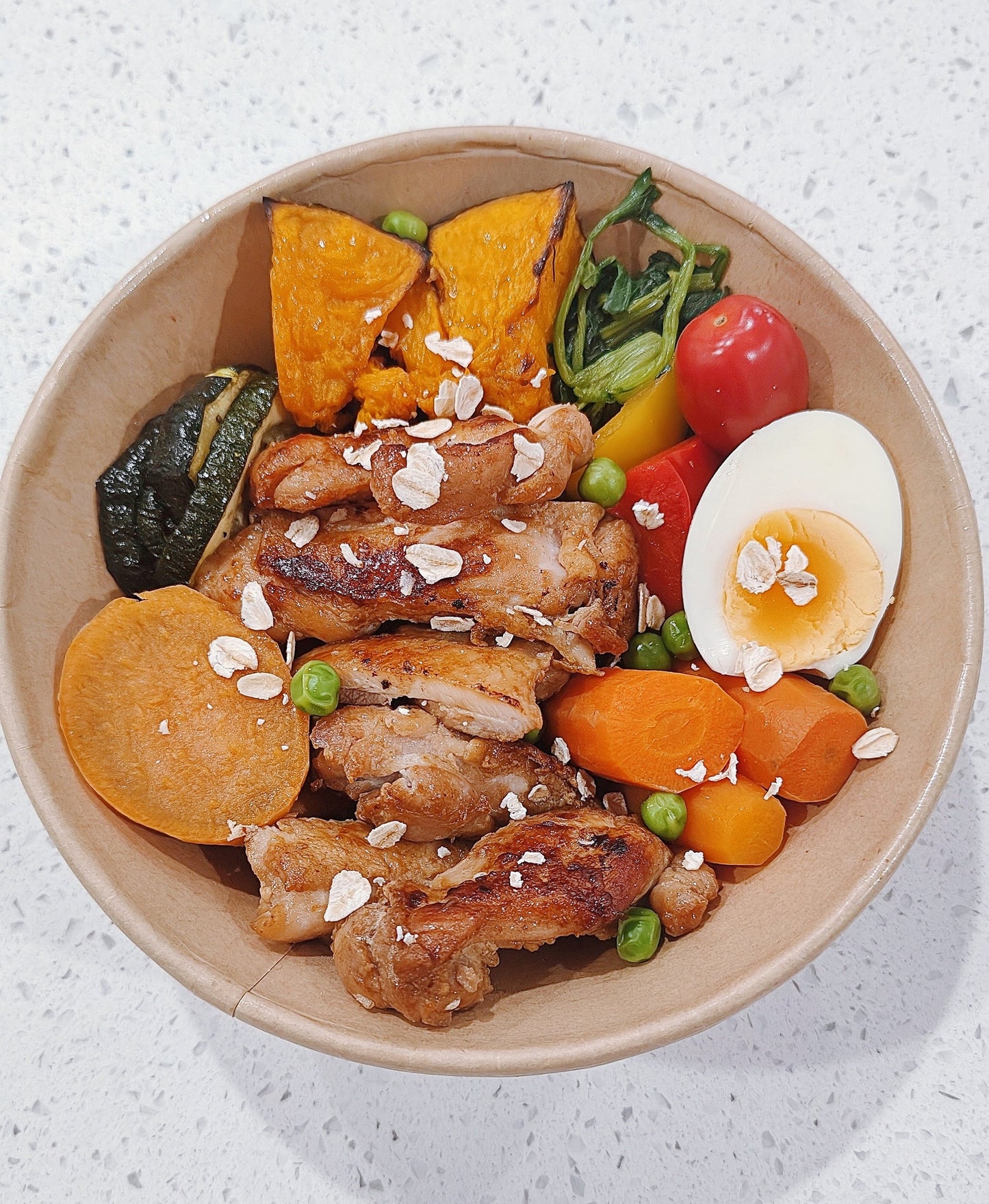 【周三A餐】照烧鸡排能量碗