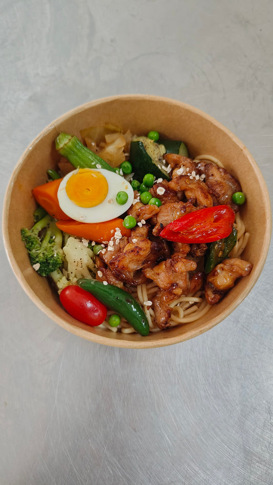 【周三B餐】双椒掌中宝能量碗（微辣）